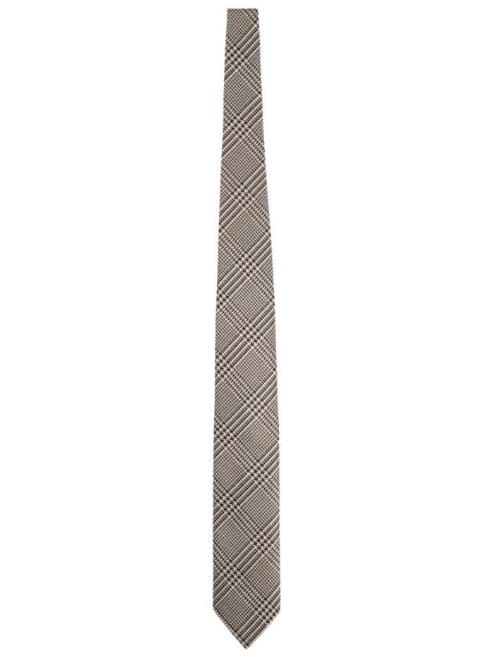TOM FORD PRINTED SILK TIE