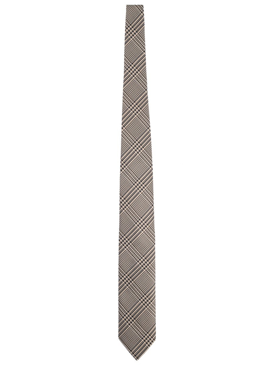 TOM FORD PRINTED SILK TIE