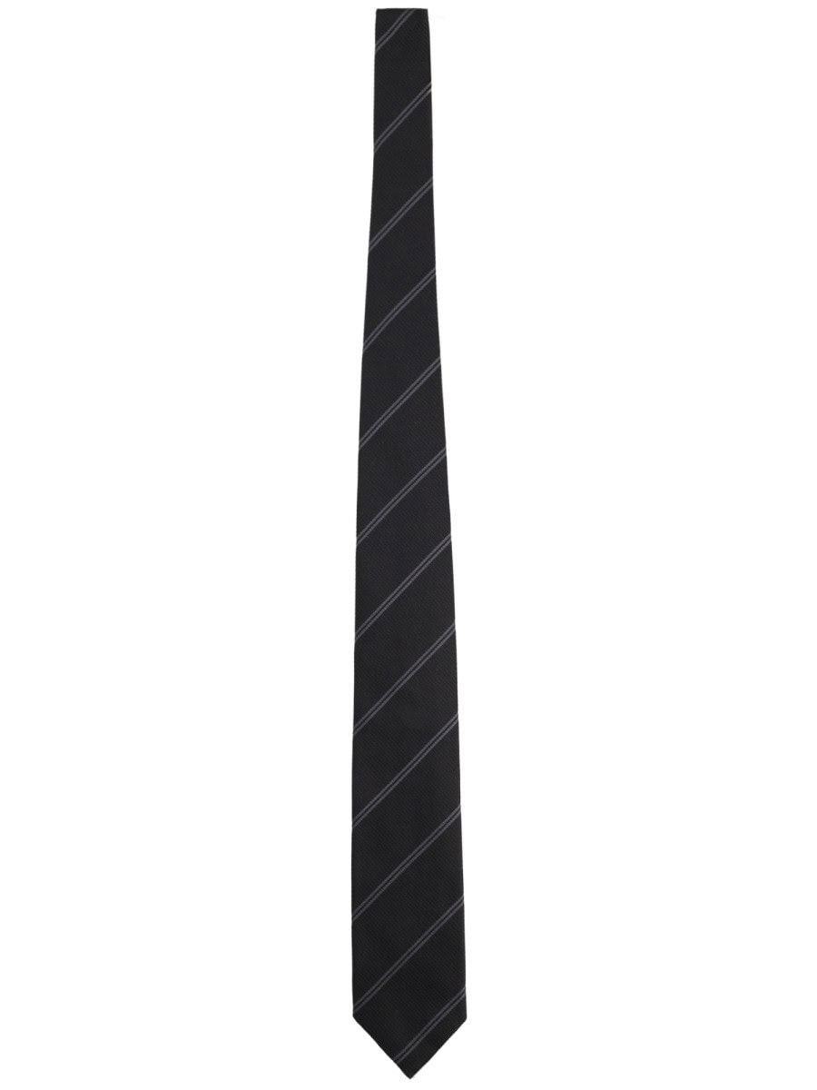 TOM FORD PRINTED SILK TIE