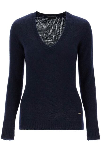 TOM FORD Regular Fit V-neck Pullover Sweater.