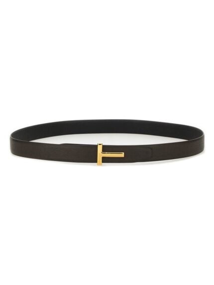 TOM FORD REVERSIBLE "T LINE" BELT
