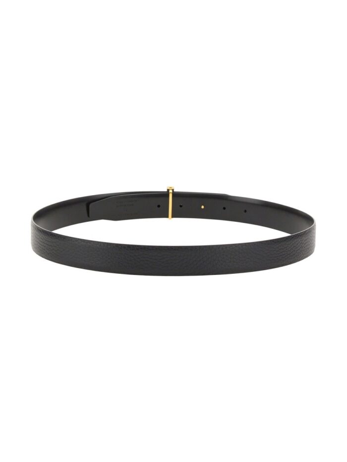TOM FORD REVERSIBLE "T LINE" BELT