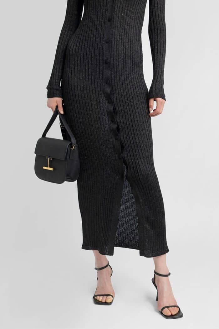 TOM FORD Ribbedknit Lurex Dress