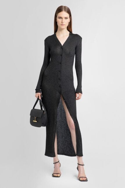 TOM FORD Ribbedknit Lurex Dress