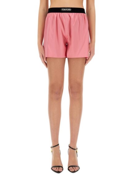 TOM FORD SHORTS IN SATIN