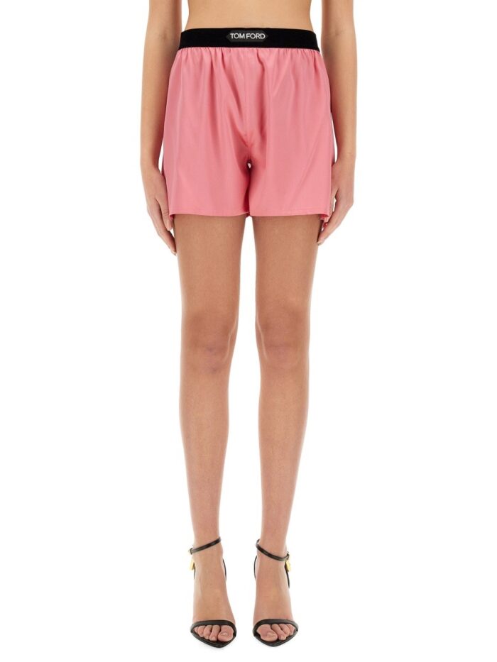 TOM FORD SHORTS IN SATIN