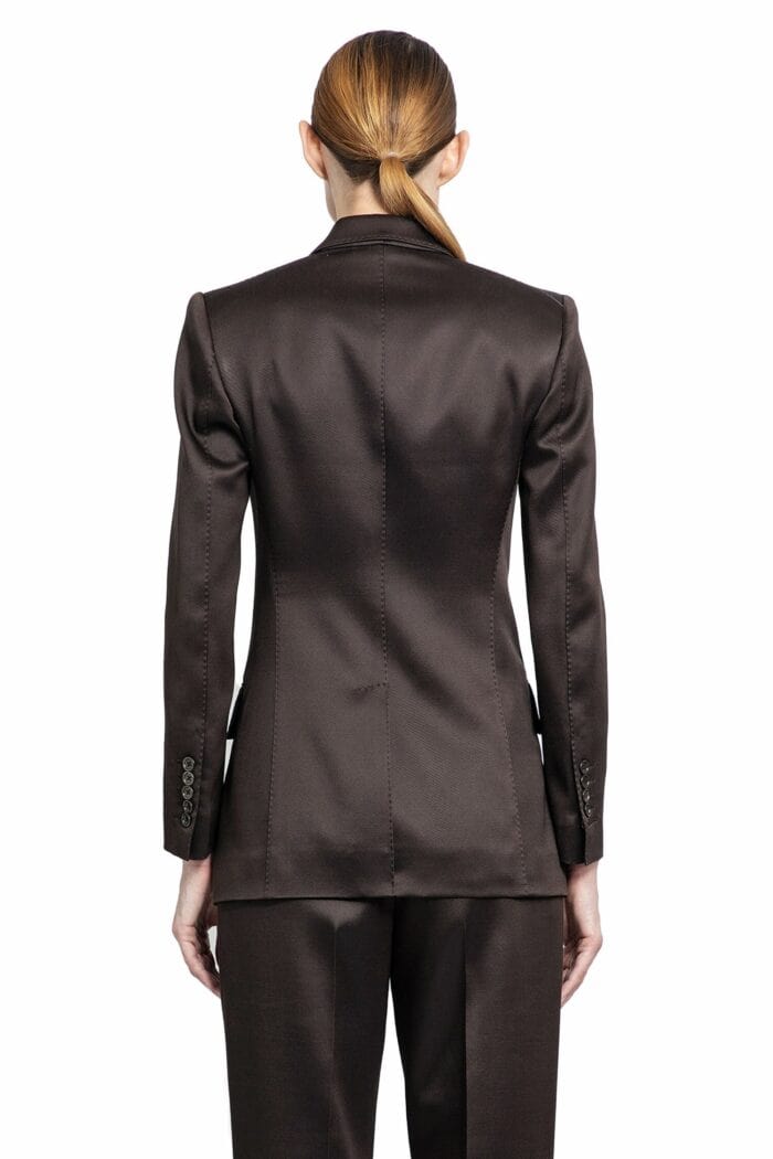 TOM FORD Silk And Wool Double-breasted Blazer