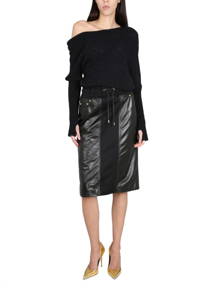 TOM FORD SILK BLEND SKIRT