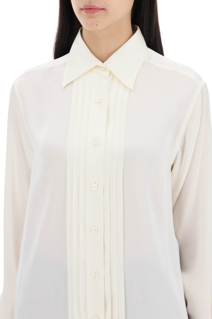 TOM FORD Silk Charmeuse Blouse Shirt