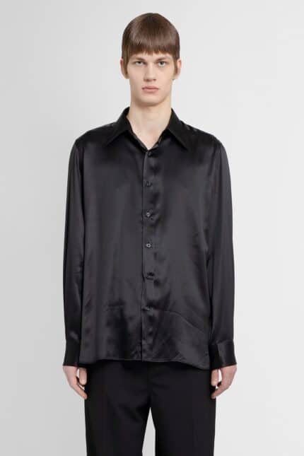 TOM FORD Silk Charmeusse Slim Fit Shirt