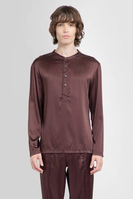 TOM FORD Silk Pajama Henley