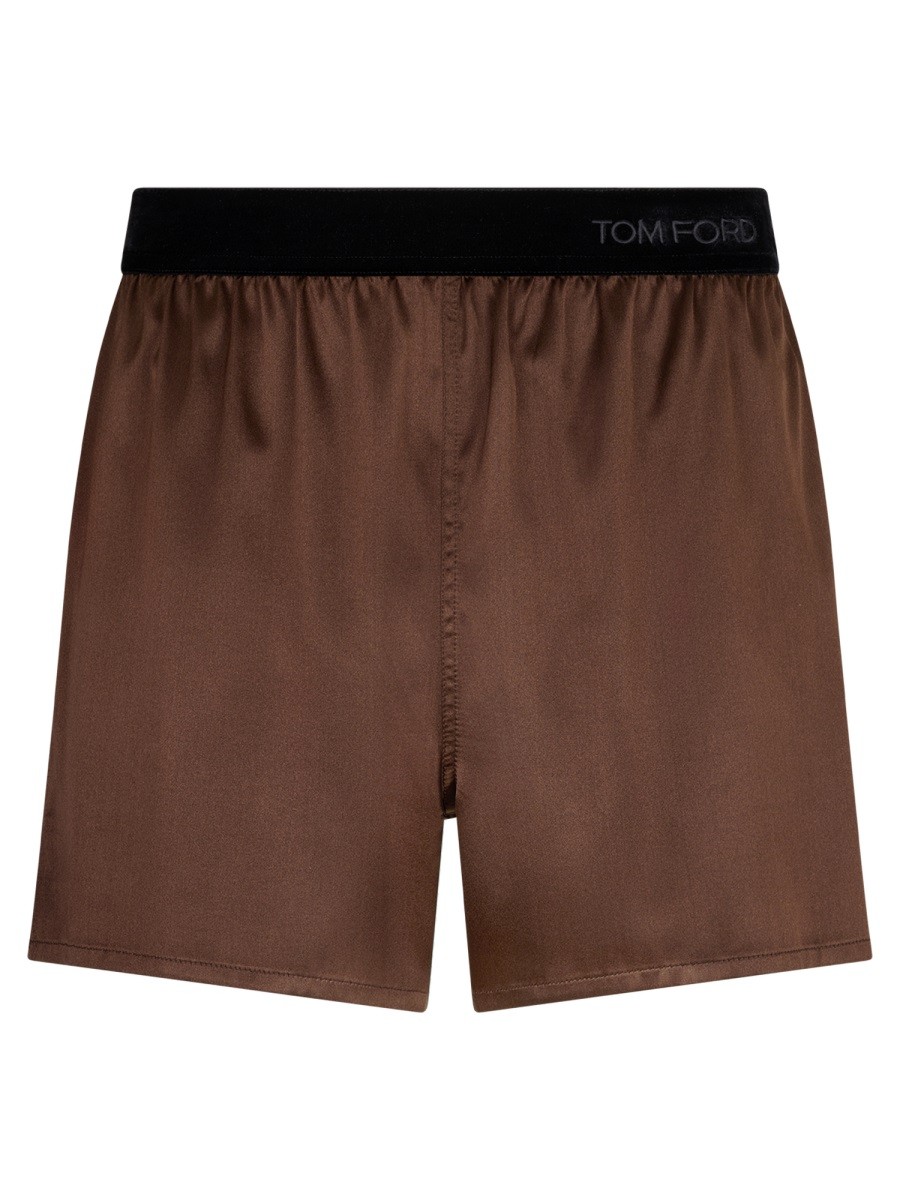 TOM FORD SILK PAJAMA SHORTS