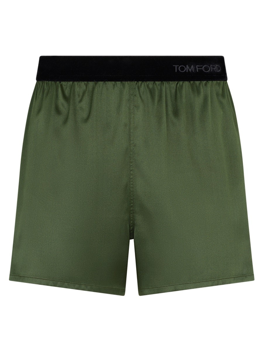 TOM FORD SILK PAJAMA SHORTS