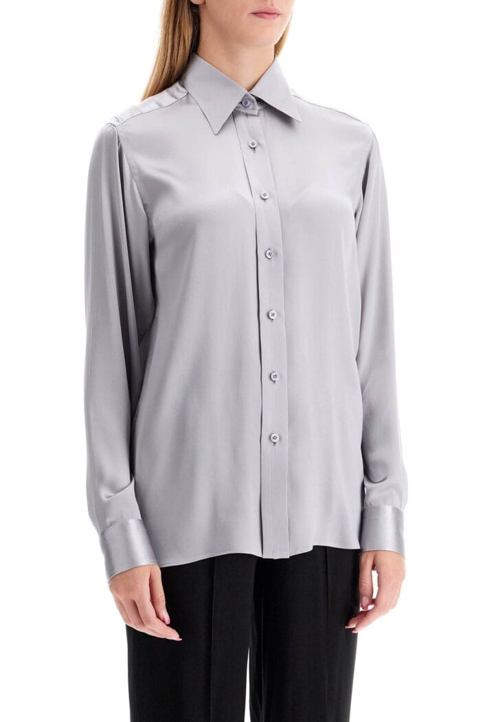 TOM FORD Silk Satin Shirt For Women