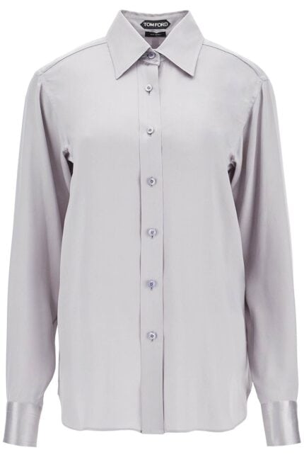 TOM FORD Silk Satin Shirt For Women