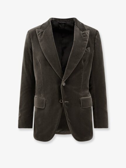 TOM FORD Single-breasted Velvet Blazer