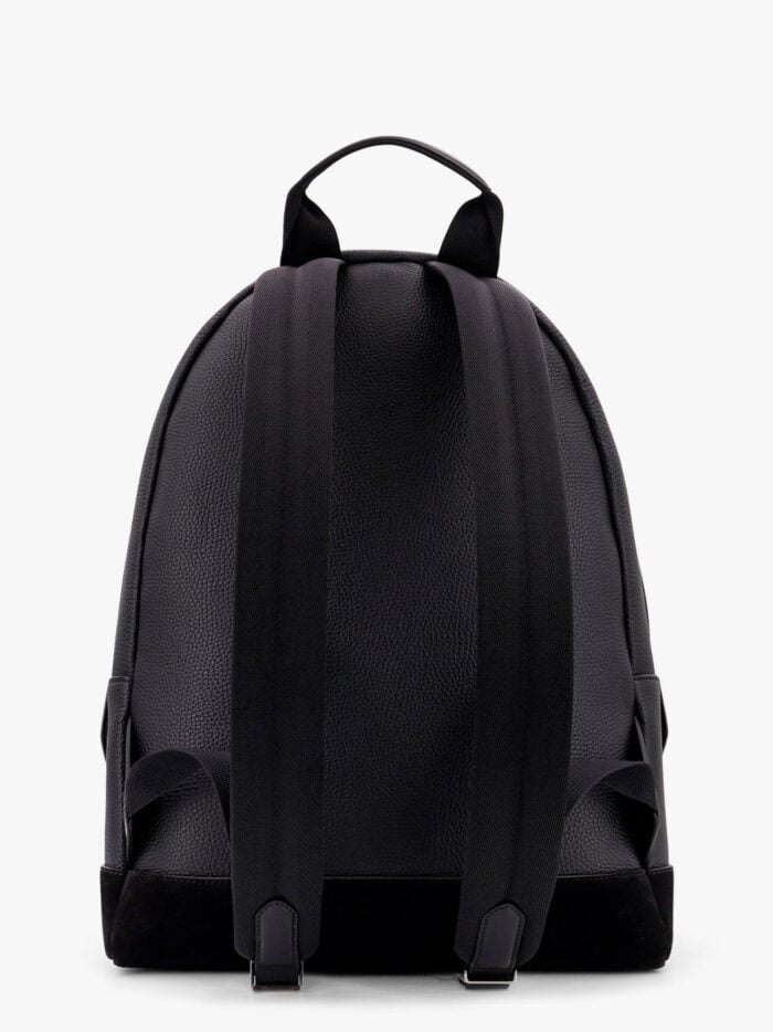 TOM FORD Sport Textured Leather Backpack With Suede Insert