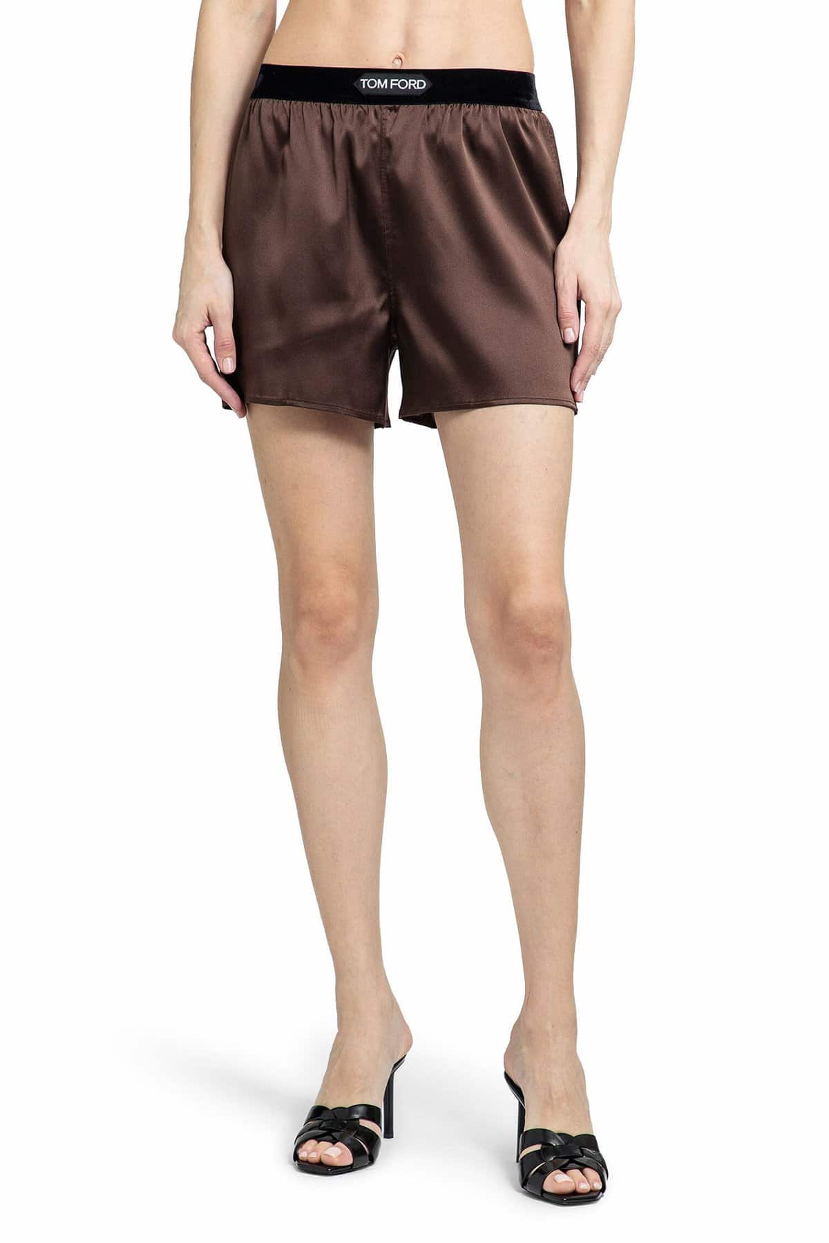 TOM FORD Stretch Silk Satin Boxer Shorts