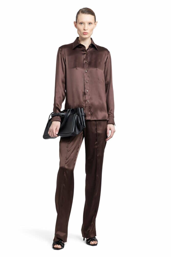 TOM FORD Stretch Silk Satin Pyjama Pants