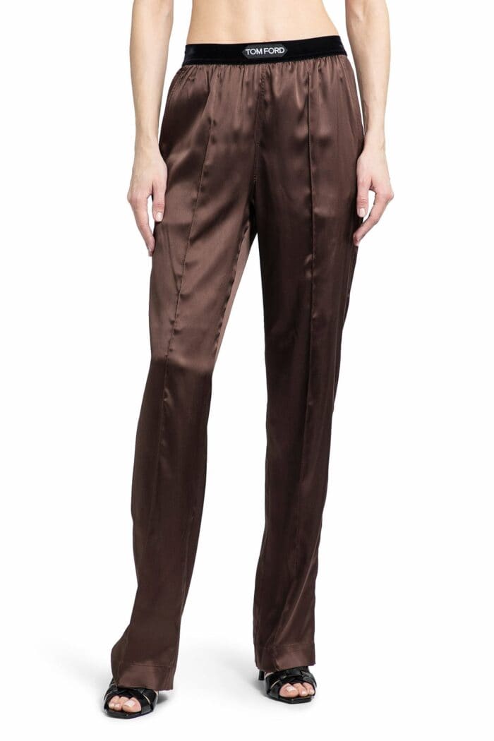 TOM FORD Stretch Silk Satin Pyjama Pants