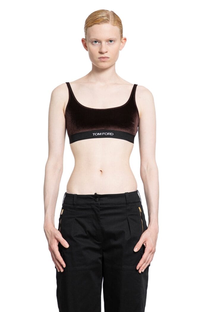 TOM FORD Stretch Velvet Bralette