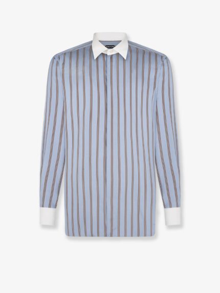 TOM FORD Striped Silk Shirt