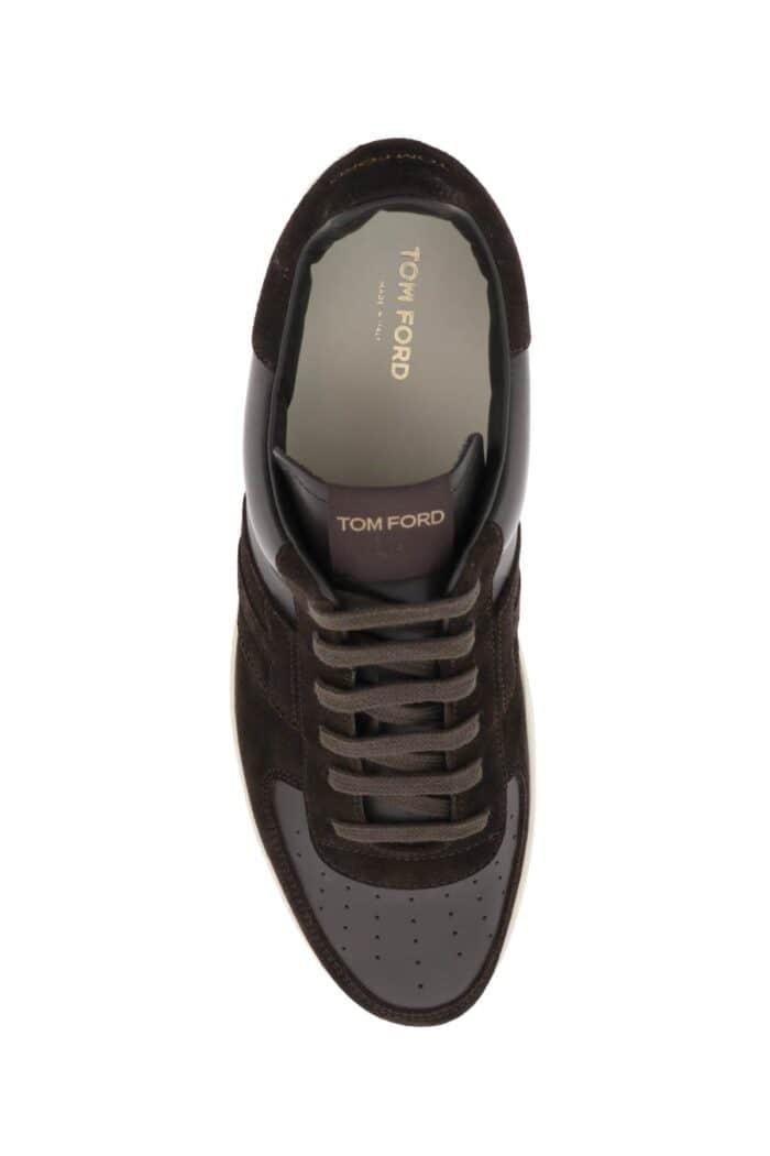 Tom Ford Suede And Leather 'radcliffe' Sneakers