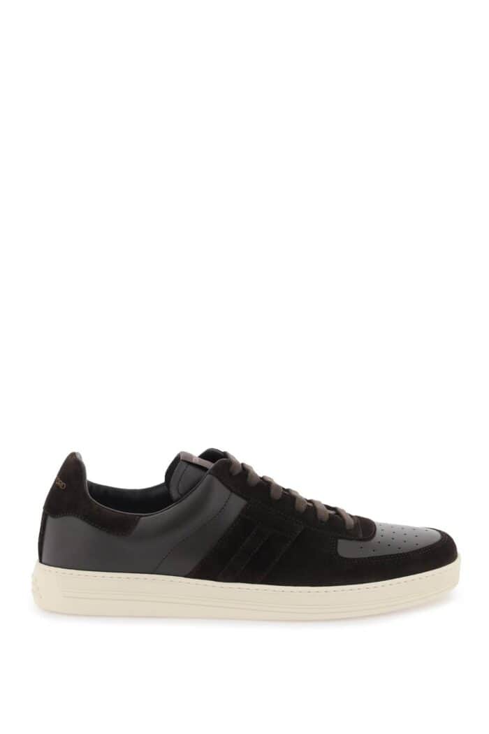 Tom Ford Suede And Leather 'radcliffe' Sneakers