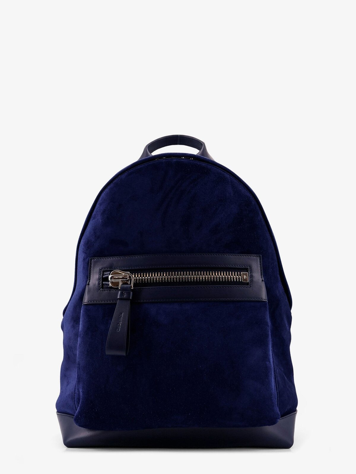 TOM FORD Suede Backpack With Maxi Zip On The Front