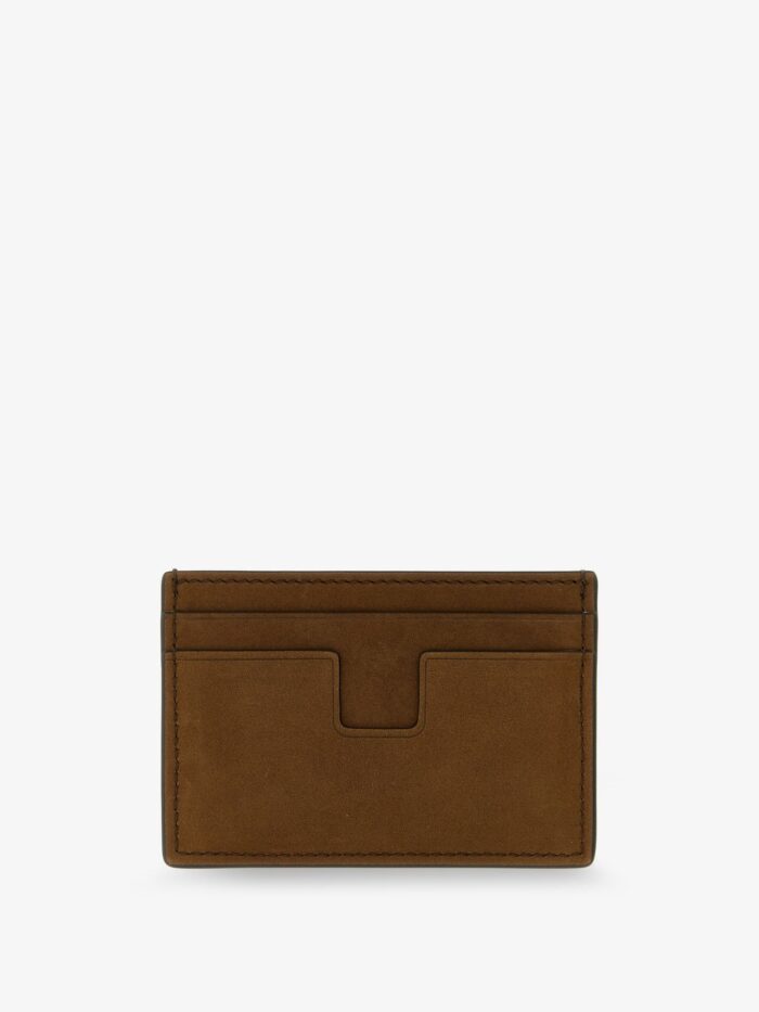 TOM FORD Suede Card Holder