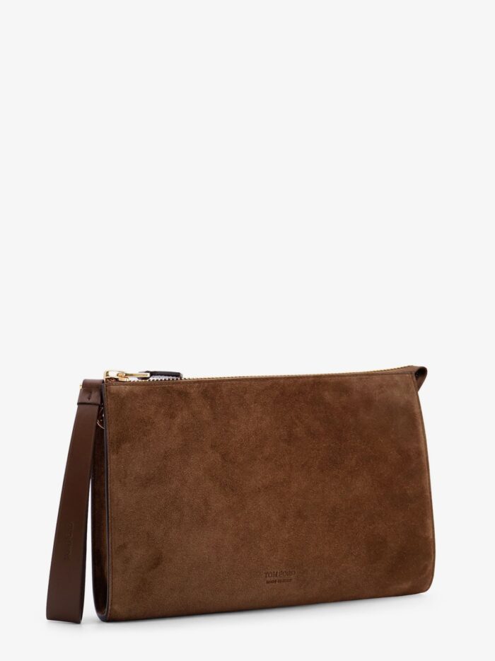 TOM FORD Suede Clutch