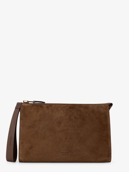 TOM FORD Suede Clutch