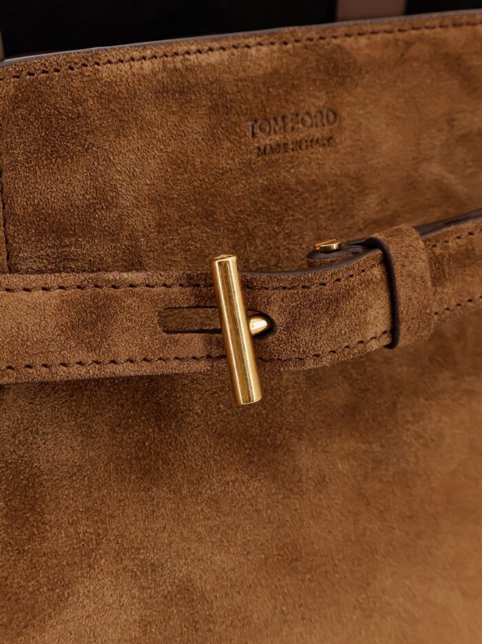 TOM FORD Suede Shoulder Bag
