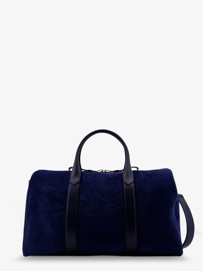 TOM FORD Suede Travel Bag With Engraved Logo On The Front