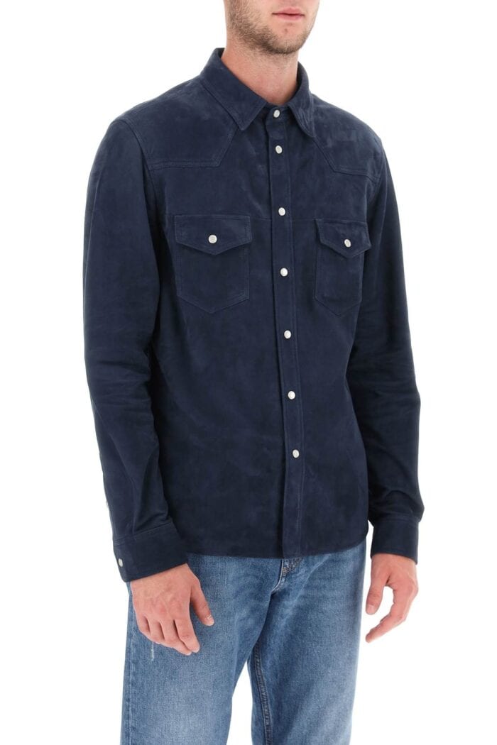 Tom Ford Suede Western Overshirt