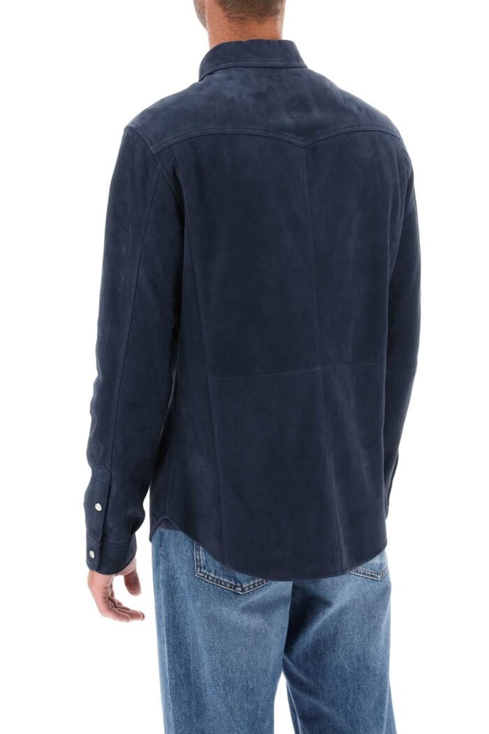 Tom Ford Suede Western Overshirt