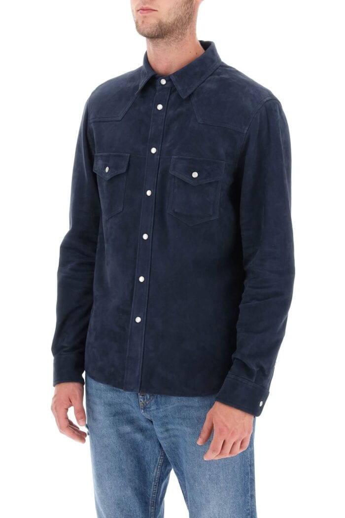 Tom Ford Suede Western Overshirt