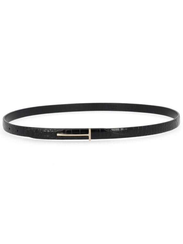 TOM FORD THIN LEATHER BELT