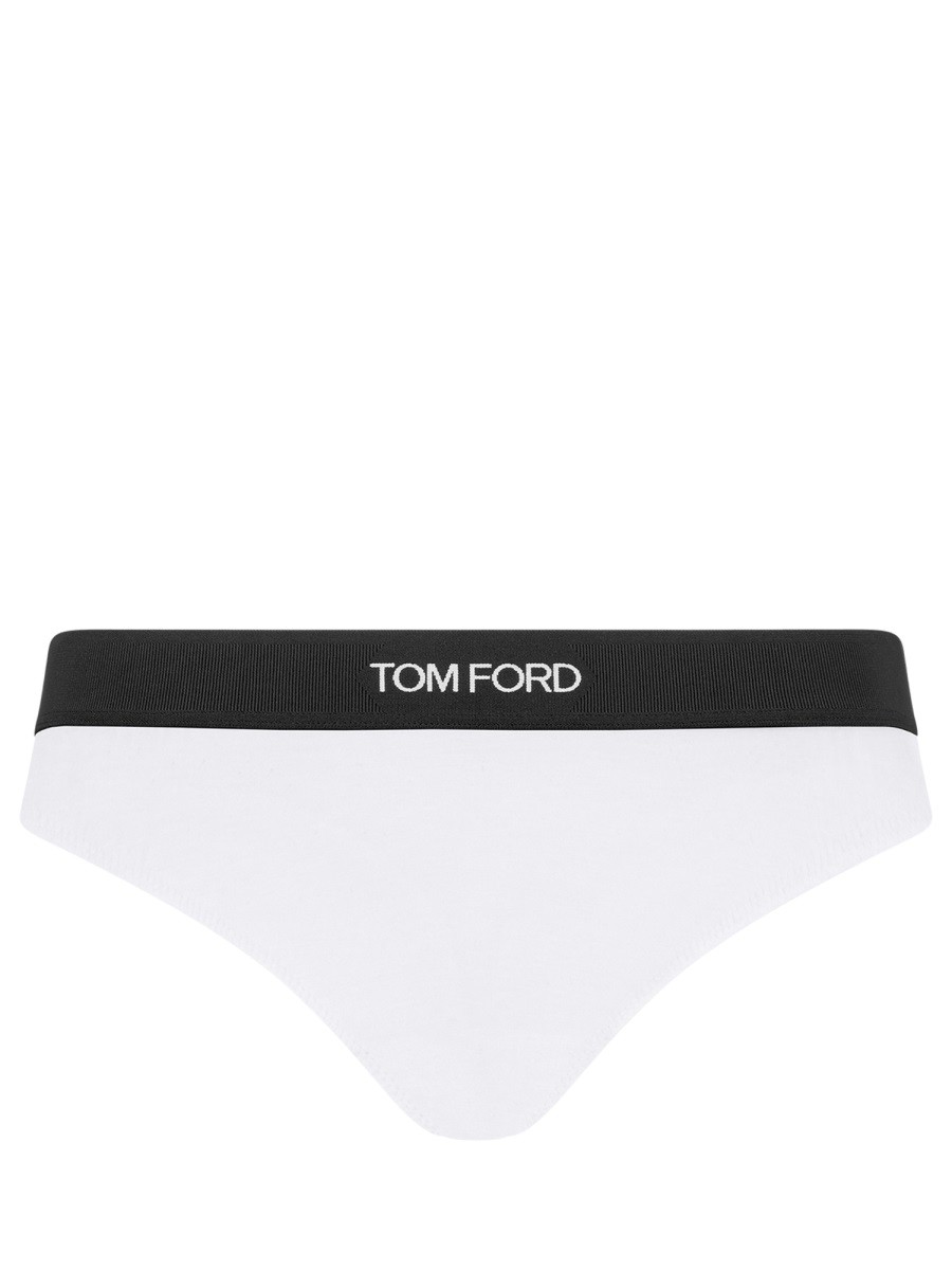 TOM FORD THONG WITH LOGO