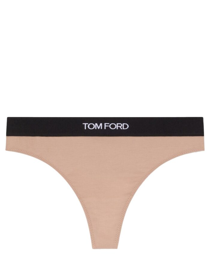 TOM FORD THONG WITH LOGO