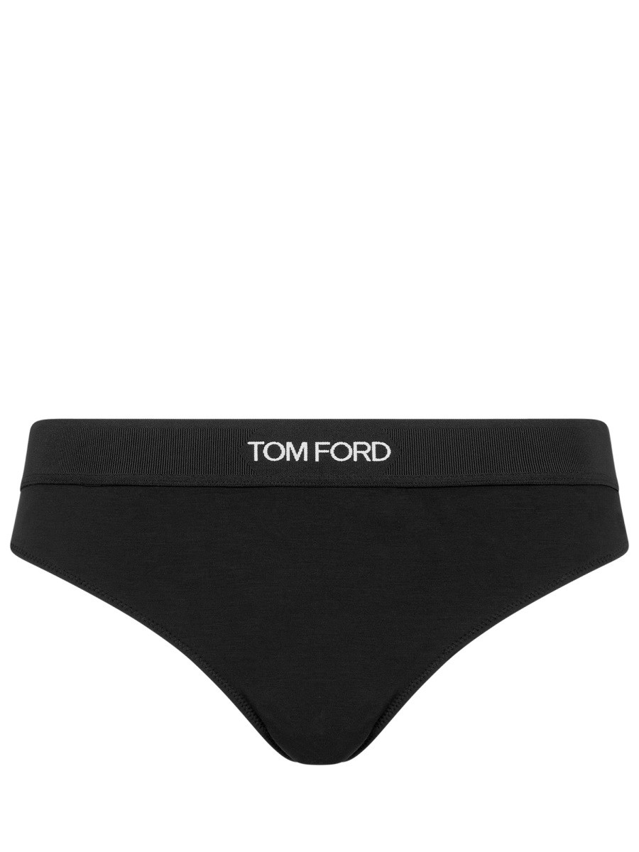 TOM FORD THONG WITH LOGO