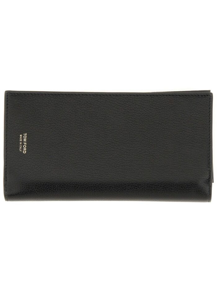 TOM FORD VERTICAL LEATHER WALLET
