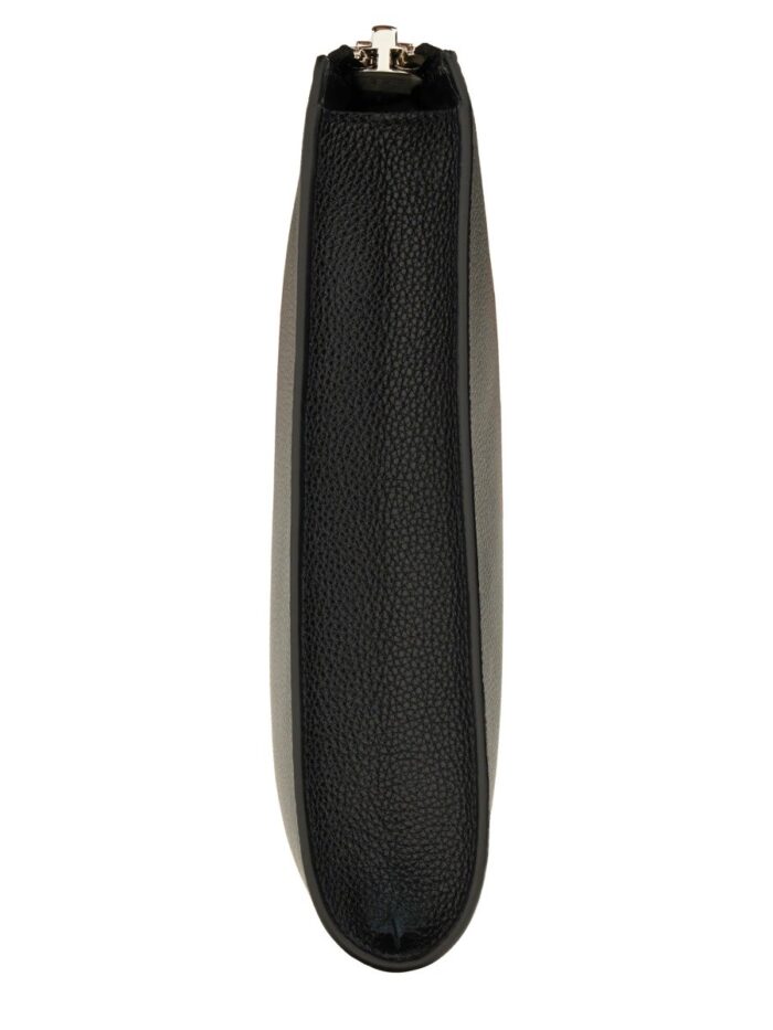 TOM FORD ZIPPERED LEATHER PORTFOLIO