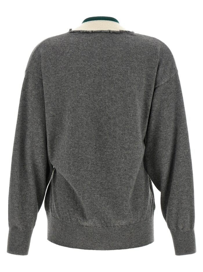 Dries Van Noten 'Toma' Sweater With Crossed Closure