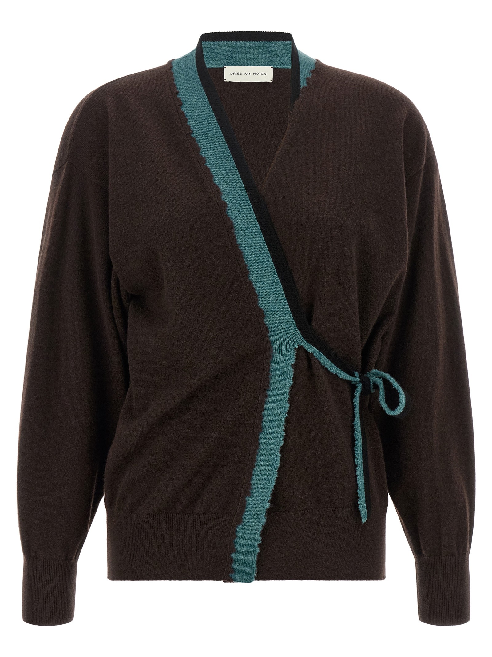 Dries Van Noten 'Toma' Sweater With Crossed Closure