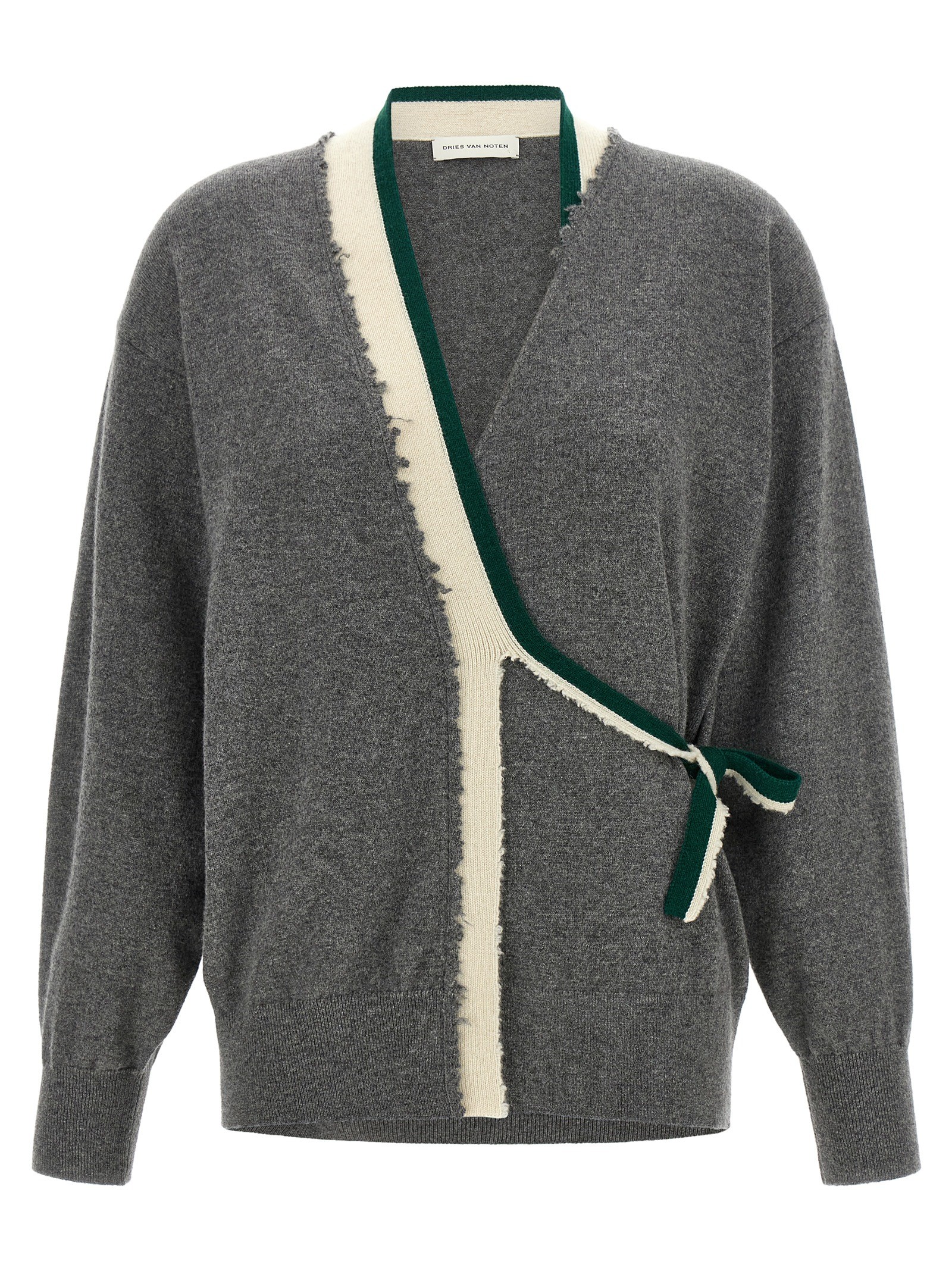 Dries Van Noten 'Toma' Sweater With Crossed Closure
