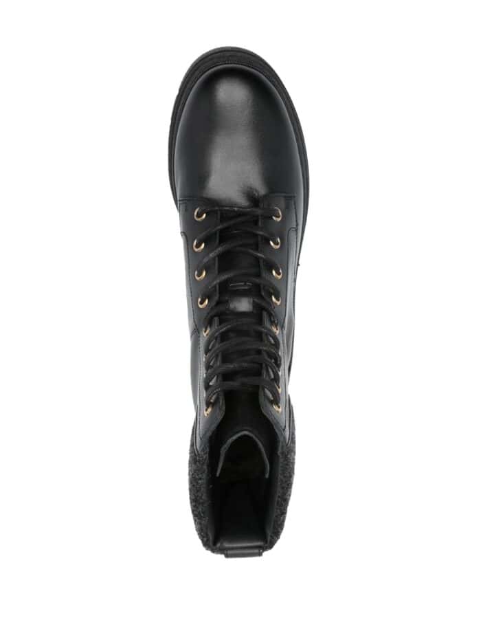 TOMMY HILFIGER Feminine Felt Lace Up Bootie