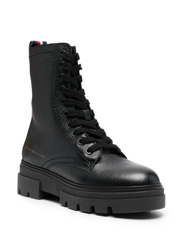 TOMMY HILFIGER MONO LACE UP BOOT