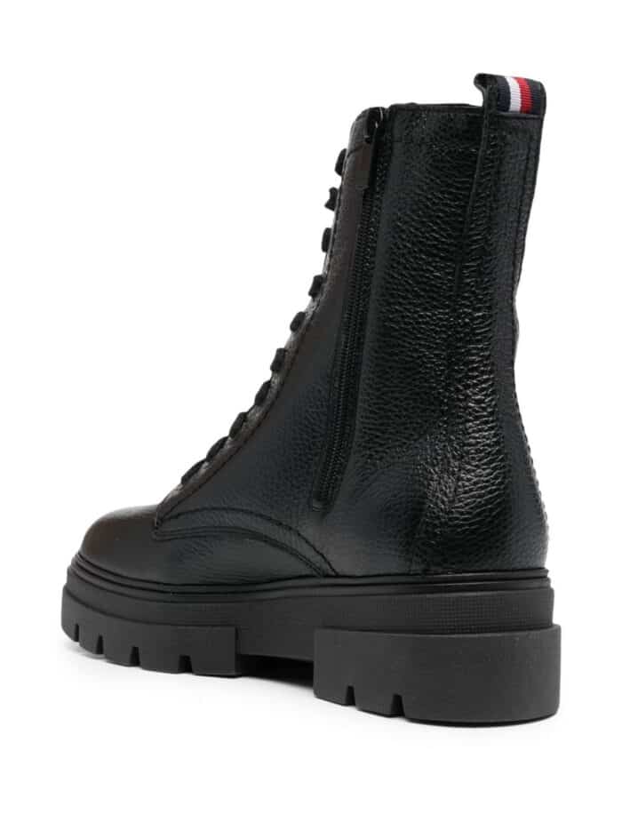 TOMMY HILFIGER MONO LACE UP BOOT