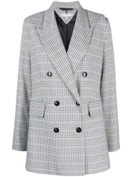 TOMMY HILFIGER Small Check Relaxed Db Blazer